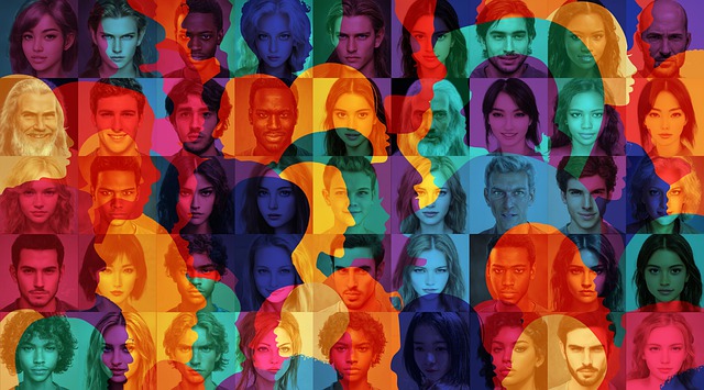 Diverse image of people